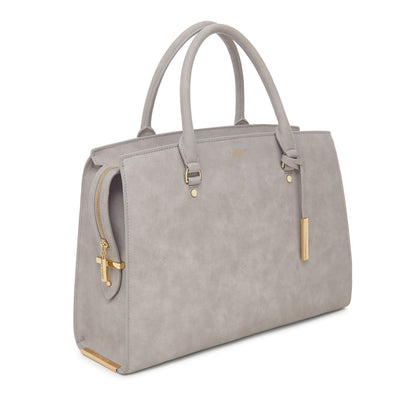 Aricia™ Vegan Luxury Computer Bag – Grey