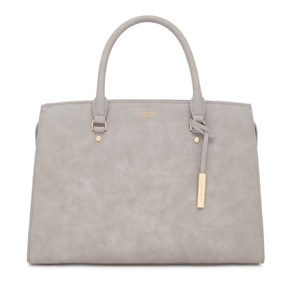 Aricia™ Vegan Luxury Computer Bag – Grey