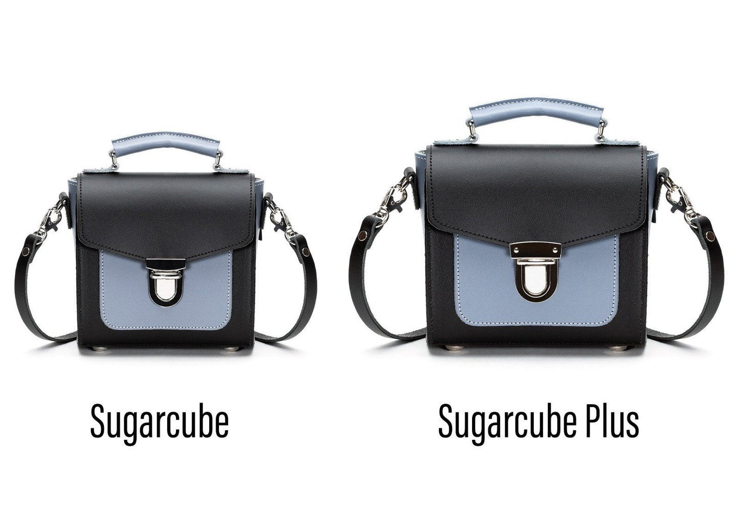 Handmade Leather Sugarcube Handbag – Mocha Mauve